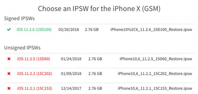 iOS 11.2.5、蘋果關(guān)閉iOS 11.2.5驗(yàn)證通道