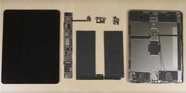 新款iPad Pro拆解報告出爐 光學(xué)雷達掃描儀現(xiàn)身